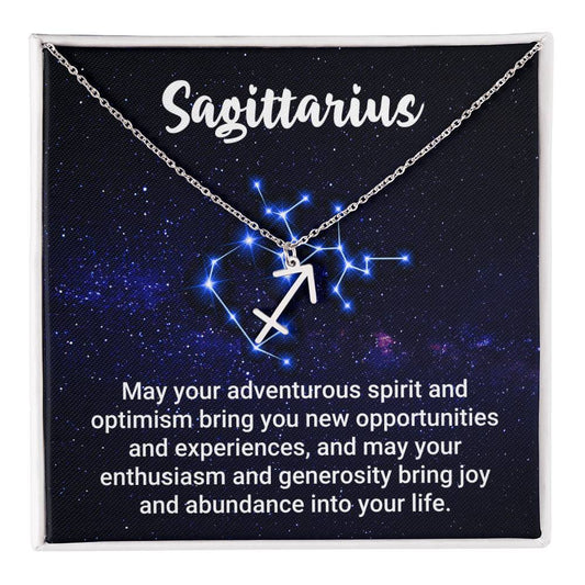 Zodiac Symbol Necklace - Sagittarius