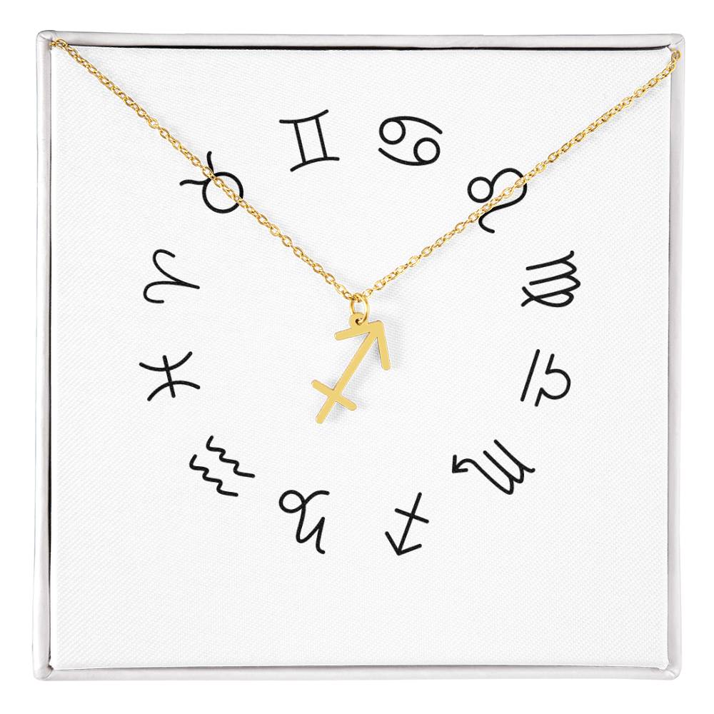 Zodiac Symbol Necklace - Choose Your Sign