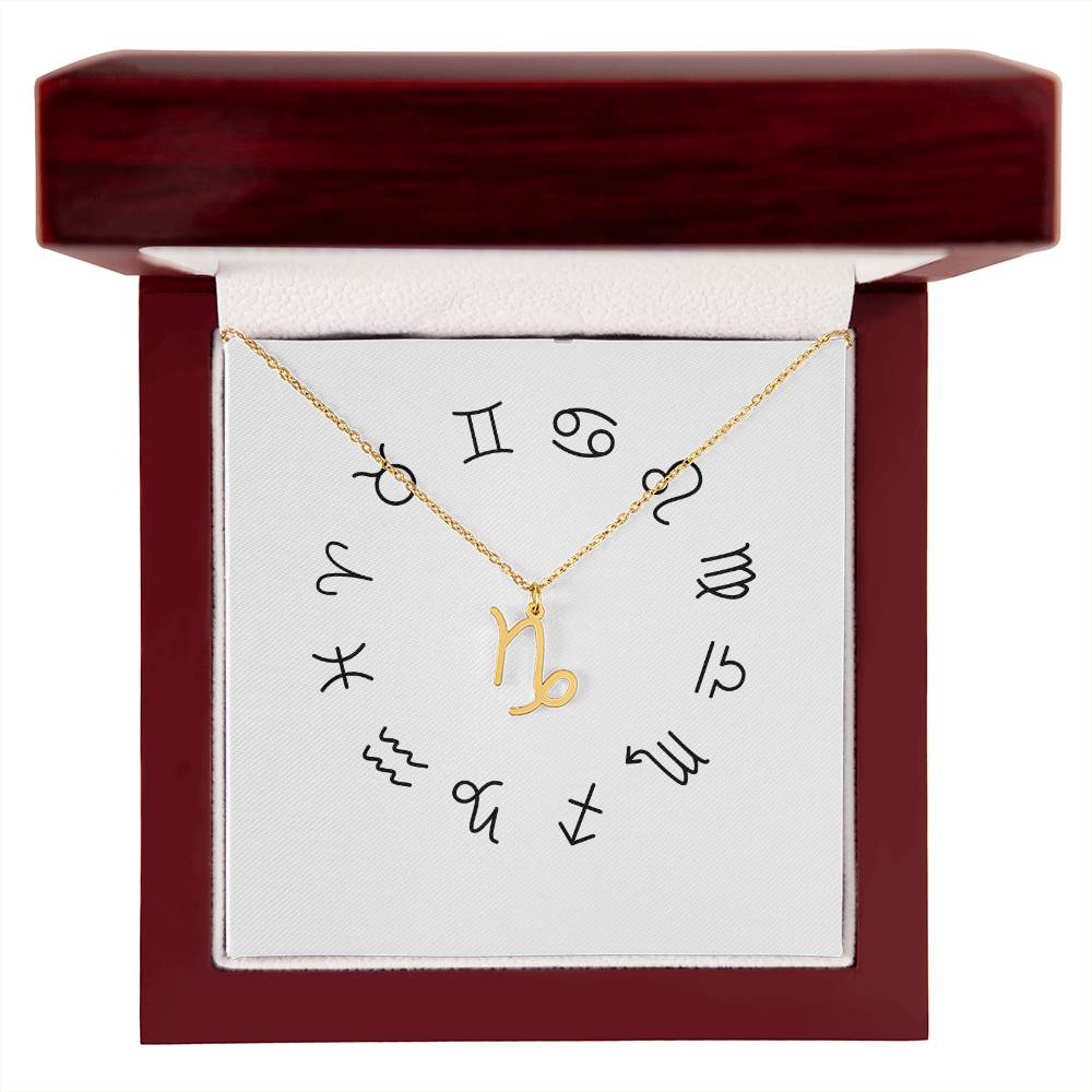 Zodiac Symbol Necklace - Choose Your Sign