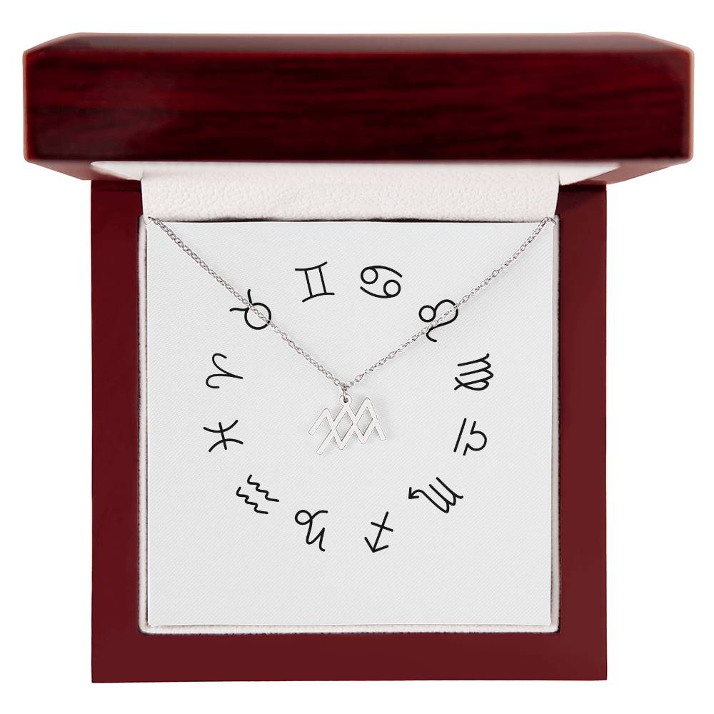 Zodiac Symbol Necklace - Choose Your Sign