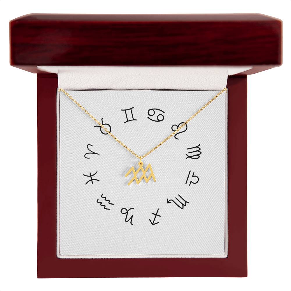 Zodiac Symbol Necklace - Choose Your Sign