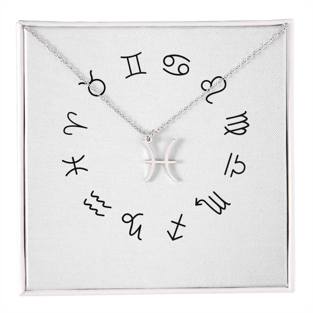 Zodiac Symbol Necklace - Choose Your Sign
