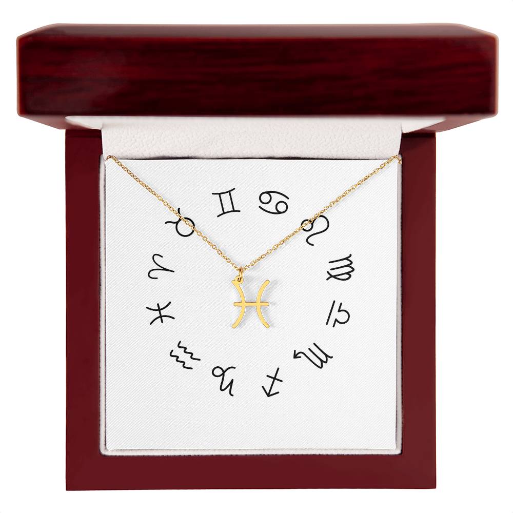 Zodiac Symbol Necklace - Choose Your Sign