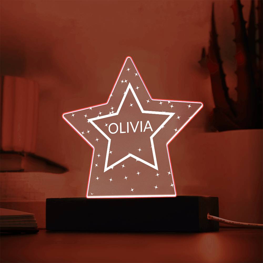 Personalized Star Light Light