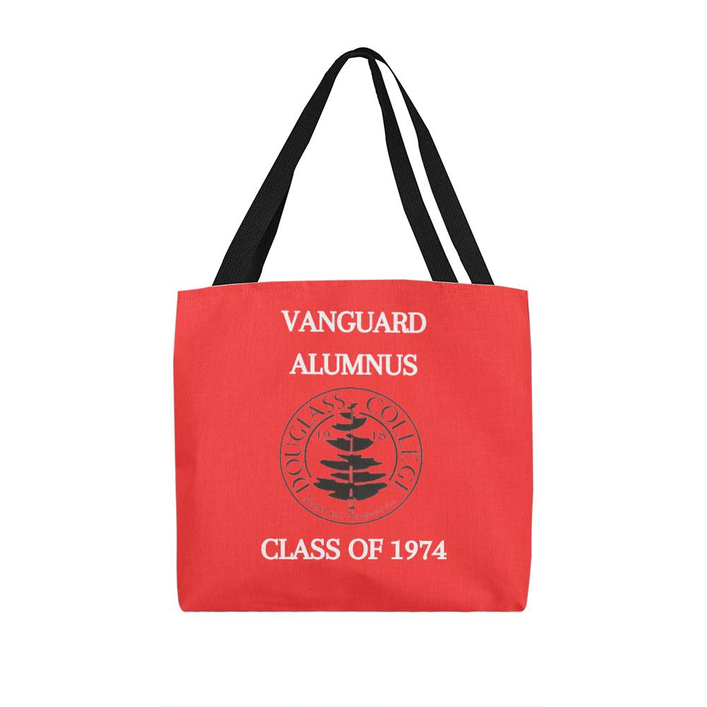 Douglass College Vanguard Alumnus Classic Tote Bag - Class of 1974