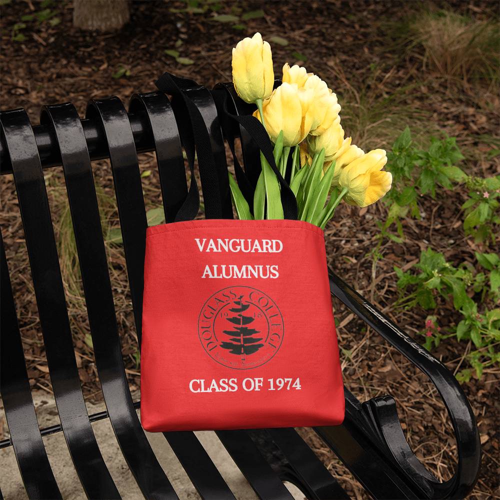 Douglass College Vanguard Alumnus Classic Tote Bag - Class of 1974