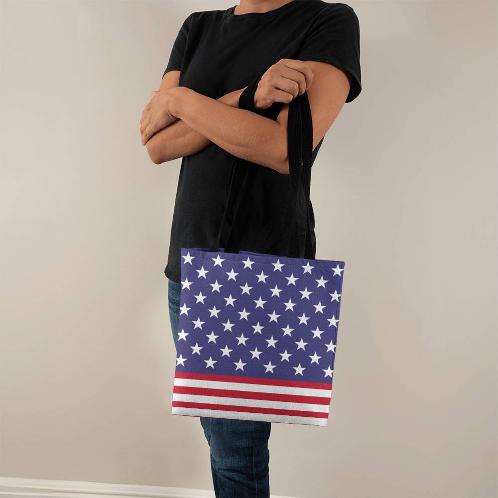 Flag Canvas Tote