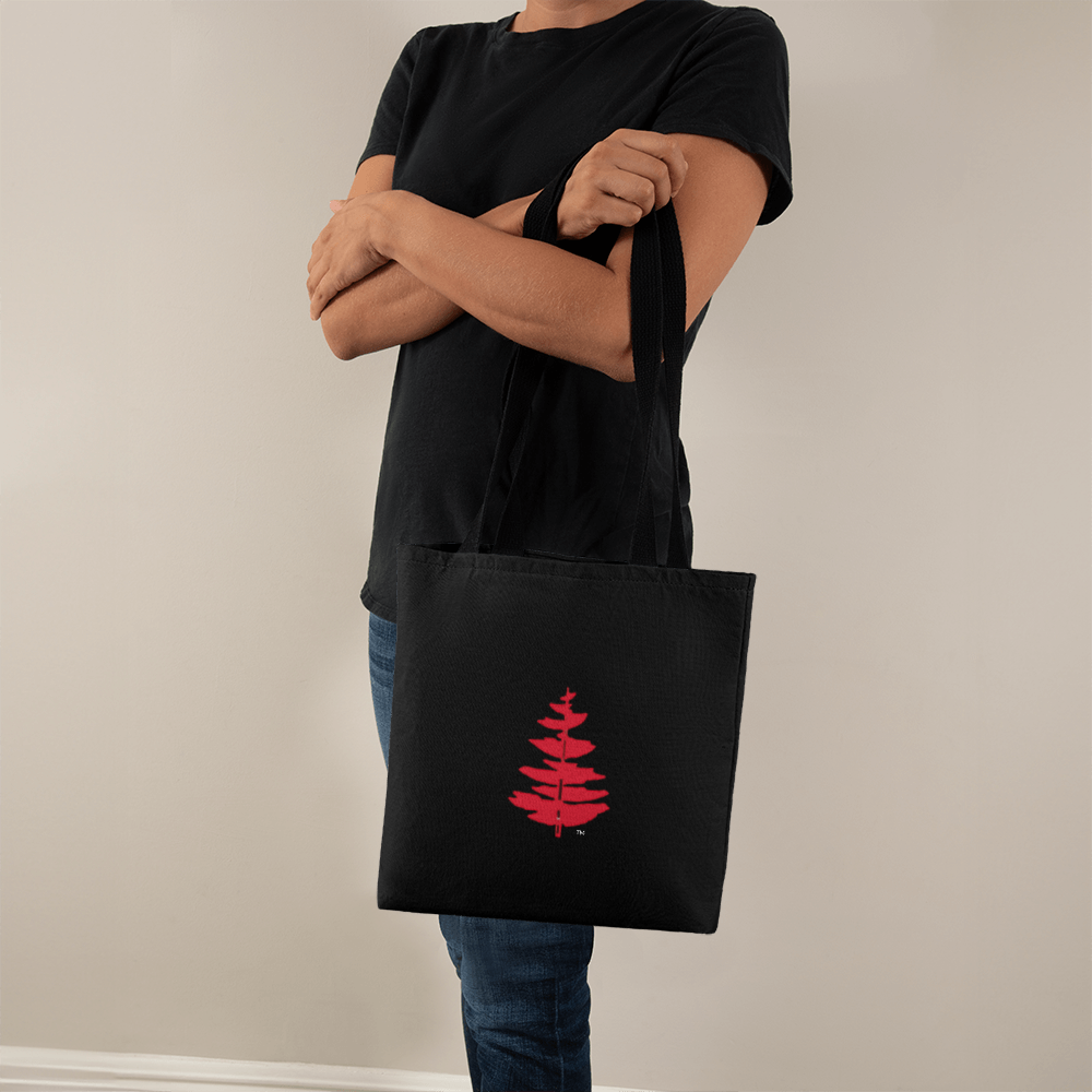 Douglass College Fir Tree - Classic Black Tote Bag