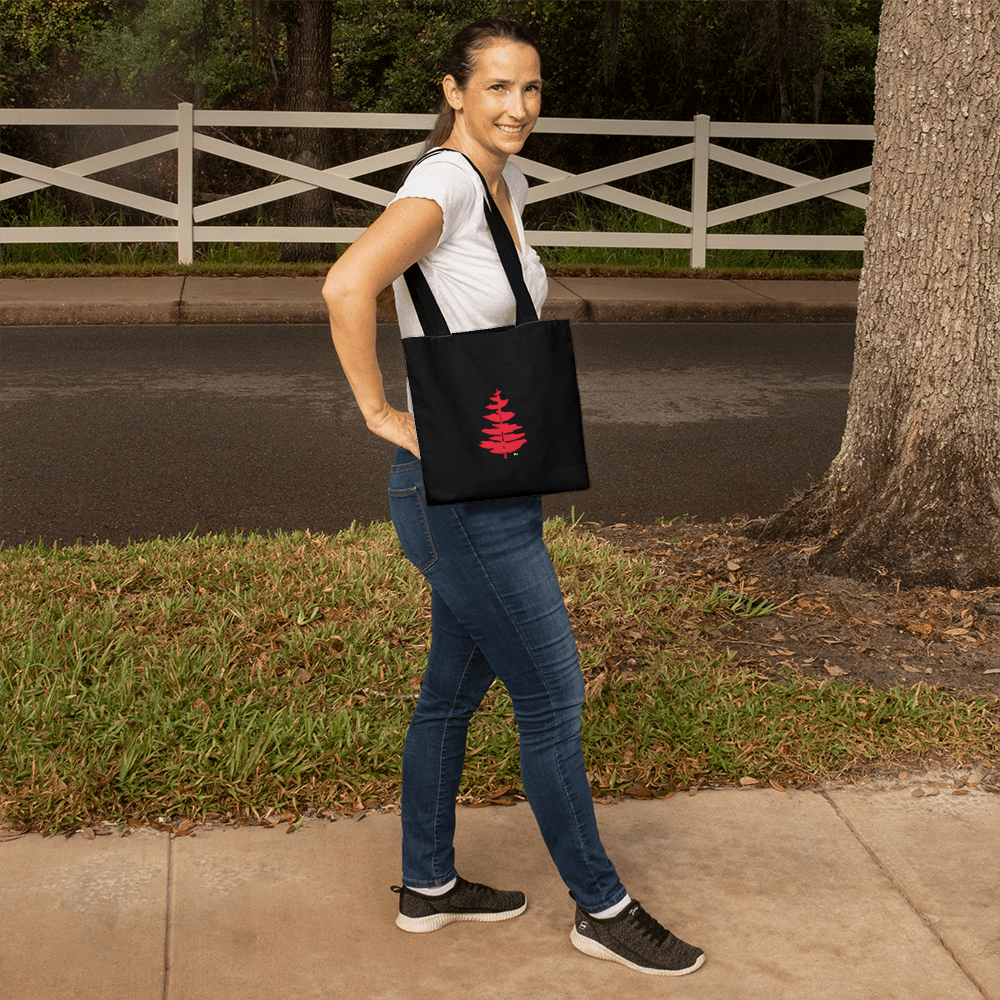 Douglass College Fir Tree - Classic Black Tote Bag