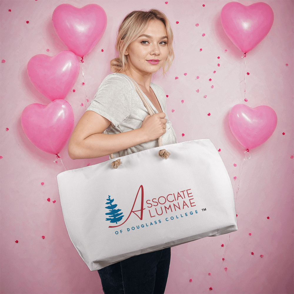 AADC White Weekender Tote Bag