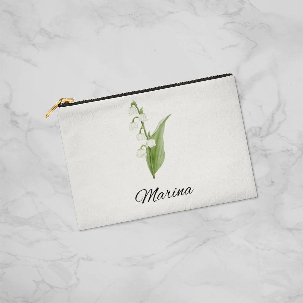 2 Birth Month Flower Makeup Bag for Vasios Law