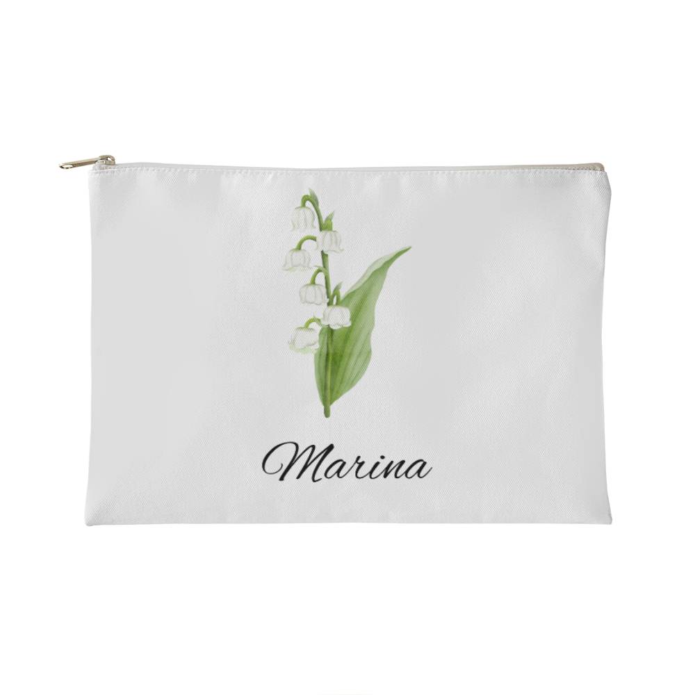 2 Birth Month Flower Makeup Bag for Vasios Law