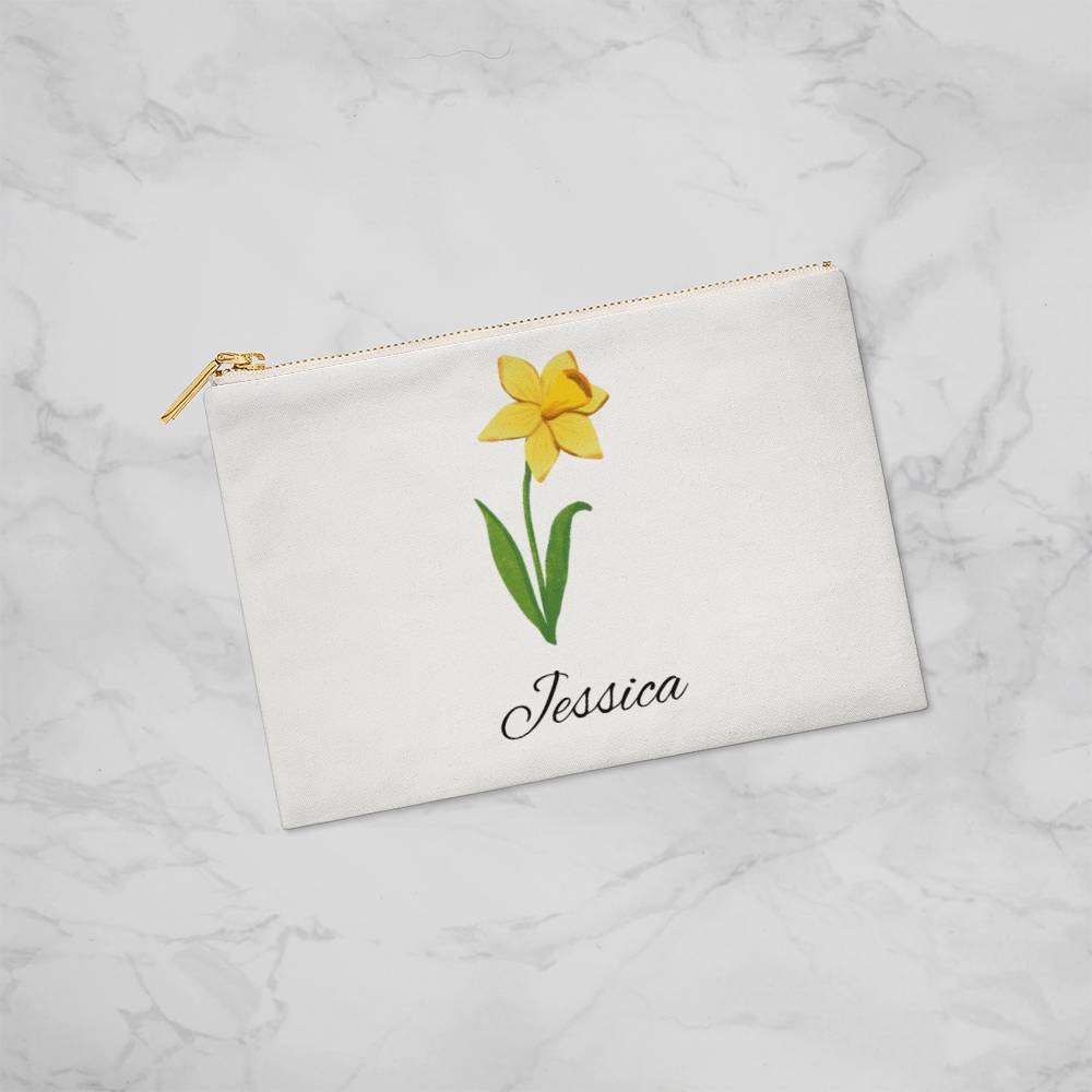 1 Birth Month Flower Makeup Bag for Vasios Law