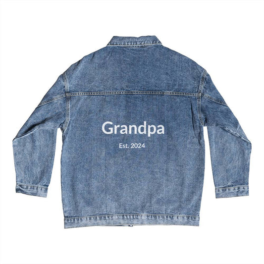 Personalized Grandpa Denim Jacket
