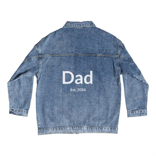 Personailized Dad Denim Jacket