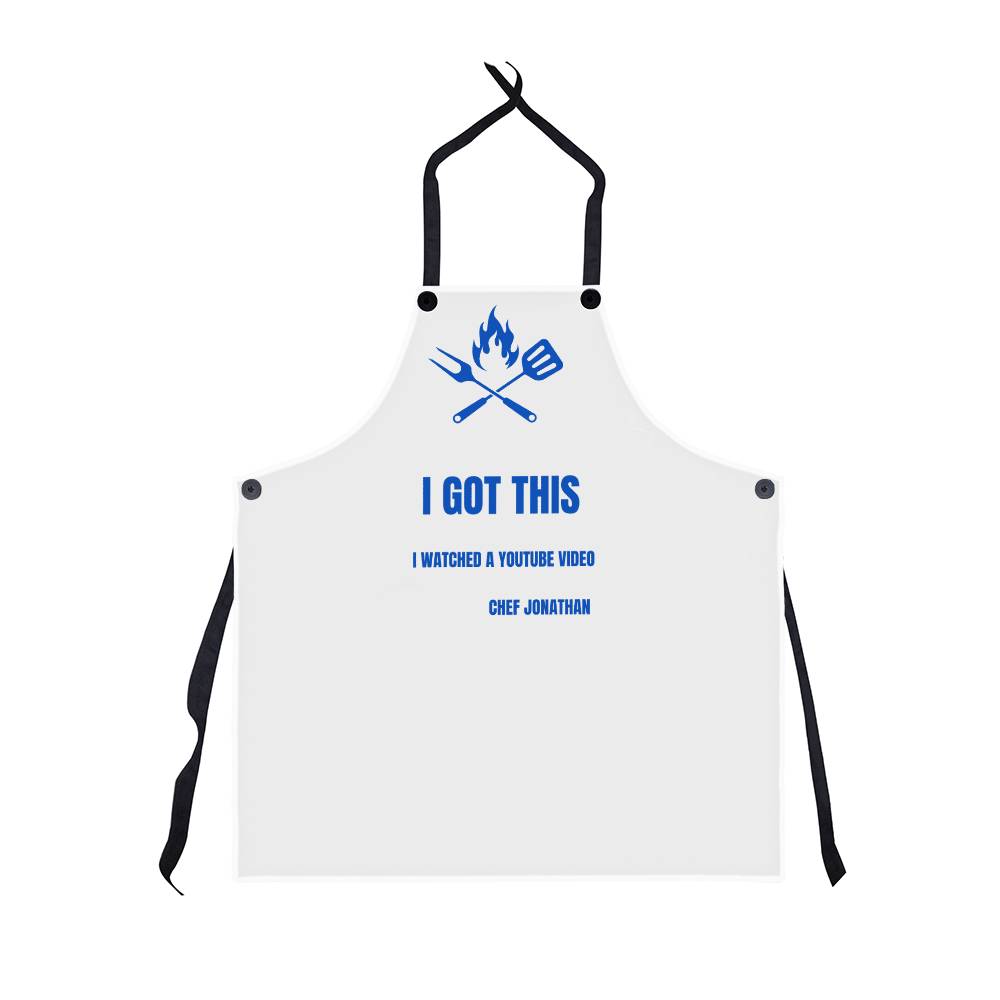 I Got This Grilling Apron - White