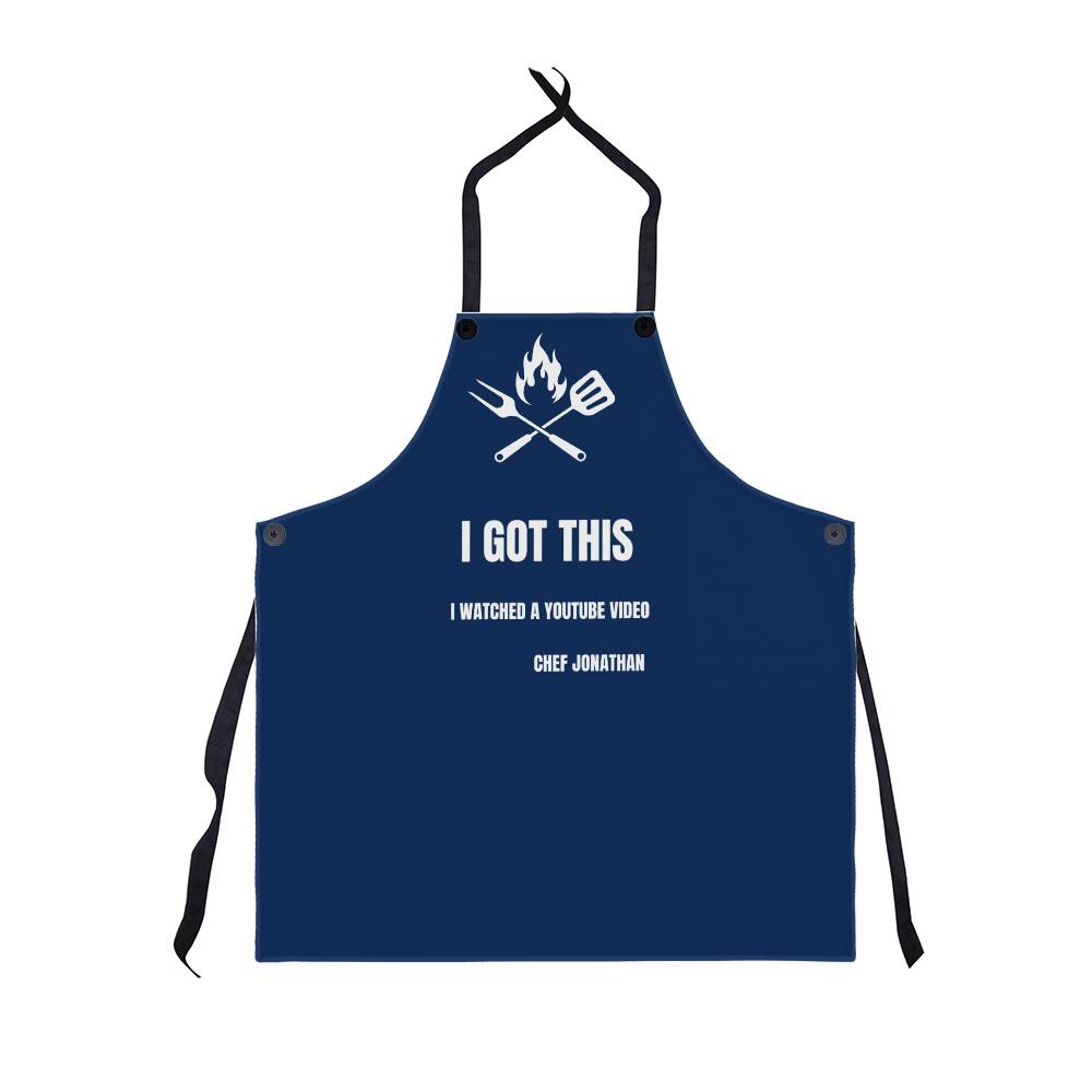 Personalized I Got This Grilling Apron - Navy