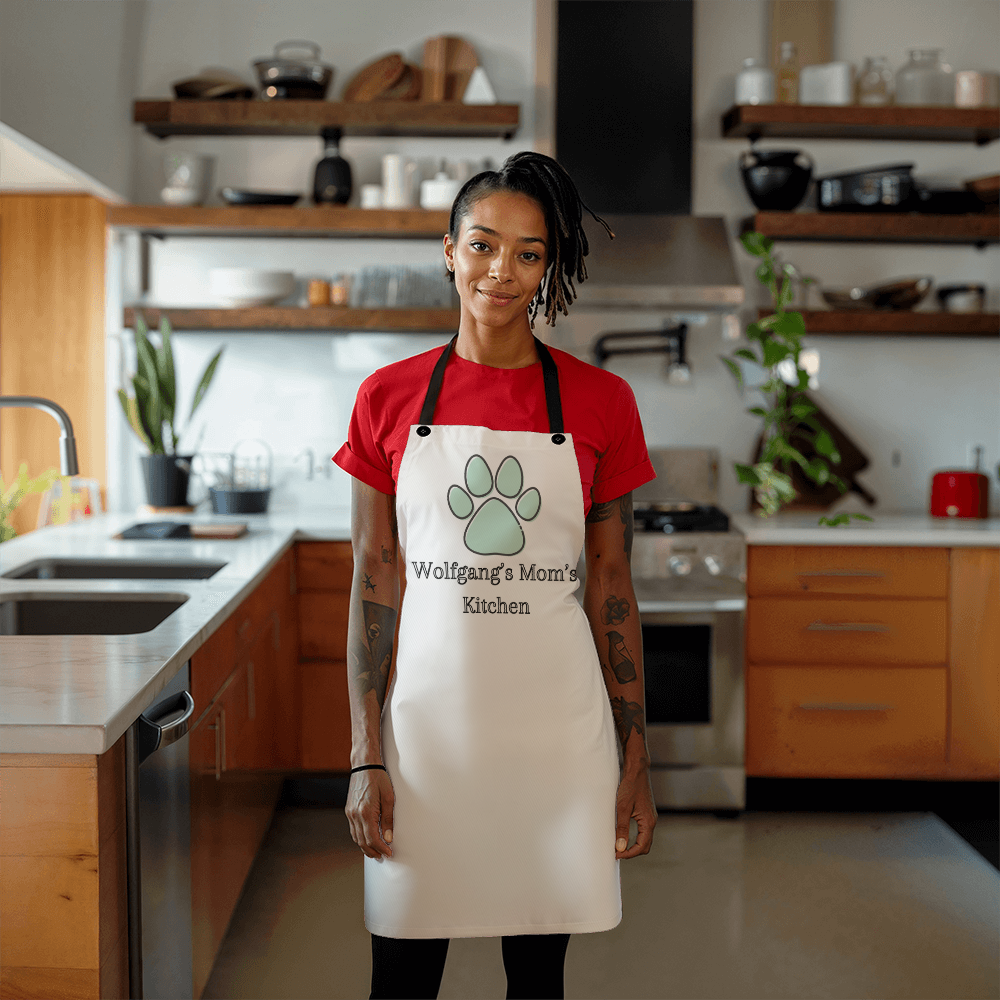 Wolfgang's Mom's Kitchen Dog Lover Apron