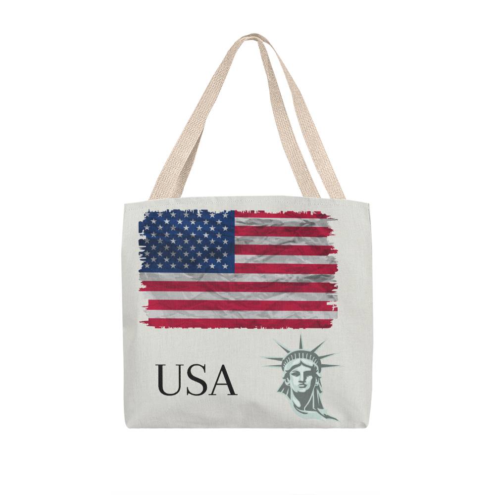 American Liberty Canvas Tote Bag