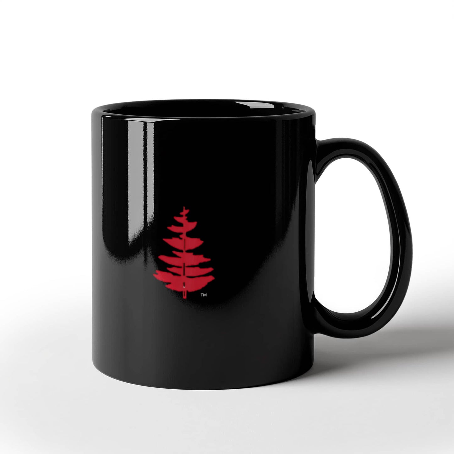 Douglass Collge Fir Tree 11 oz Black Mug