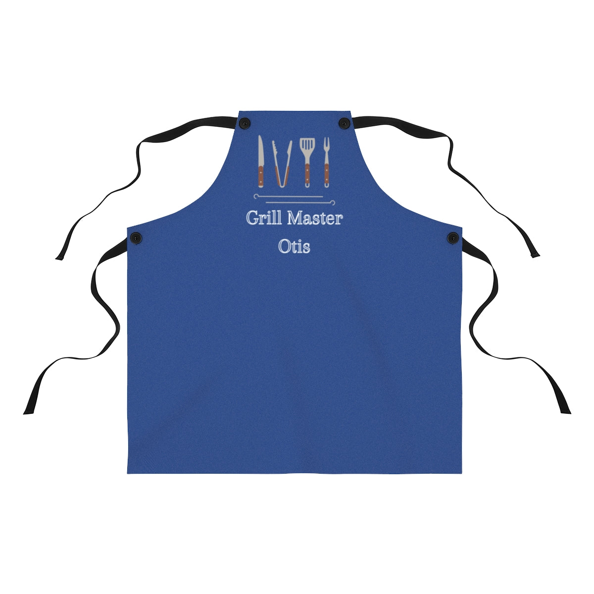Grill Master Apron — Personalized "Grill Master BBQ Apron