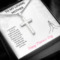 Stainless Cross for Mother's Day