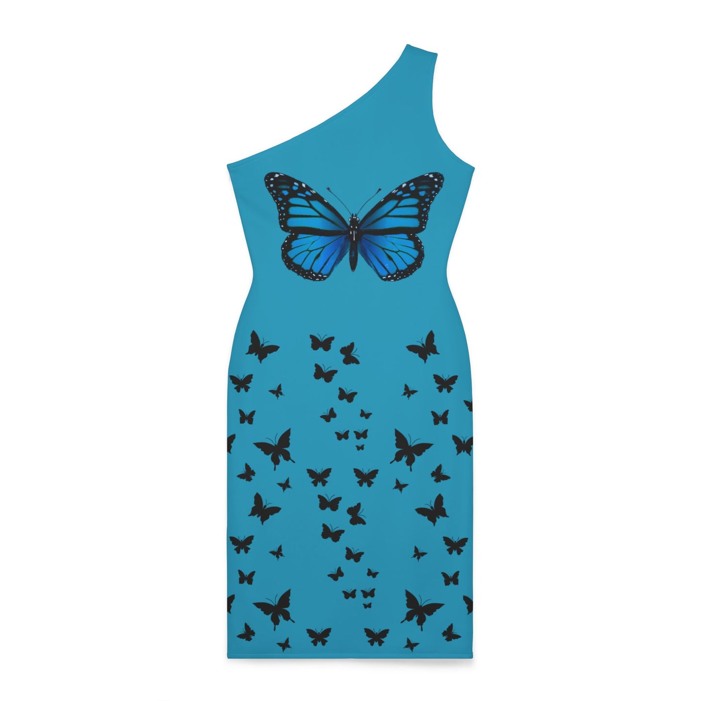 Butterfly Dress, Blue Butterfly, Halloween Costume, Women's Butterfly Costume, Not Scary, Not Horror Costume