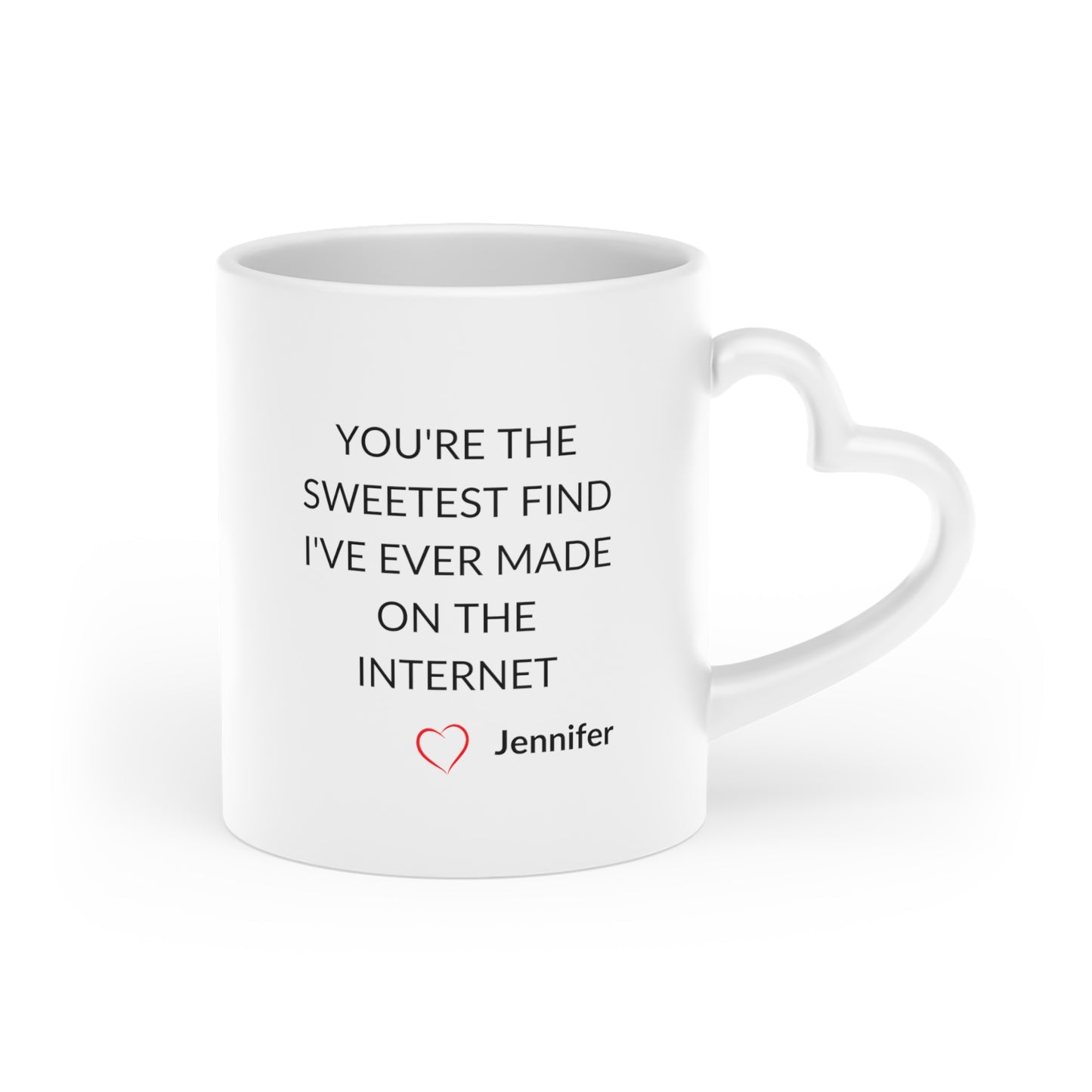 Heart-Shaped Mug - Sweetest Find On The Internet