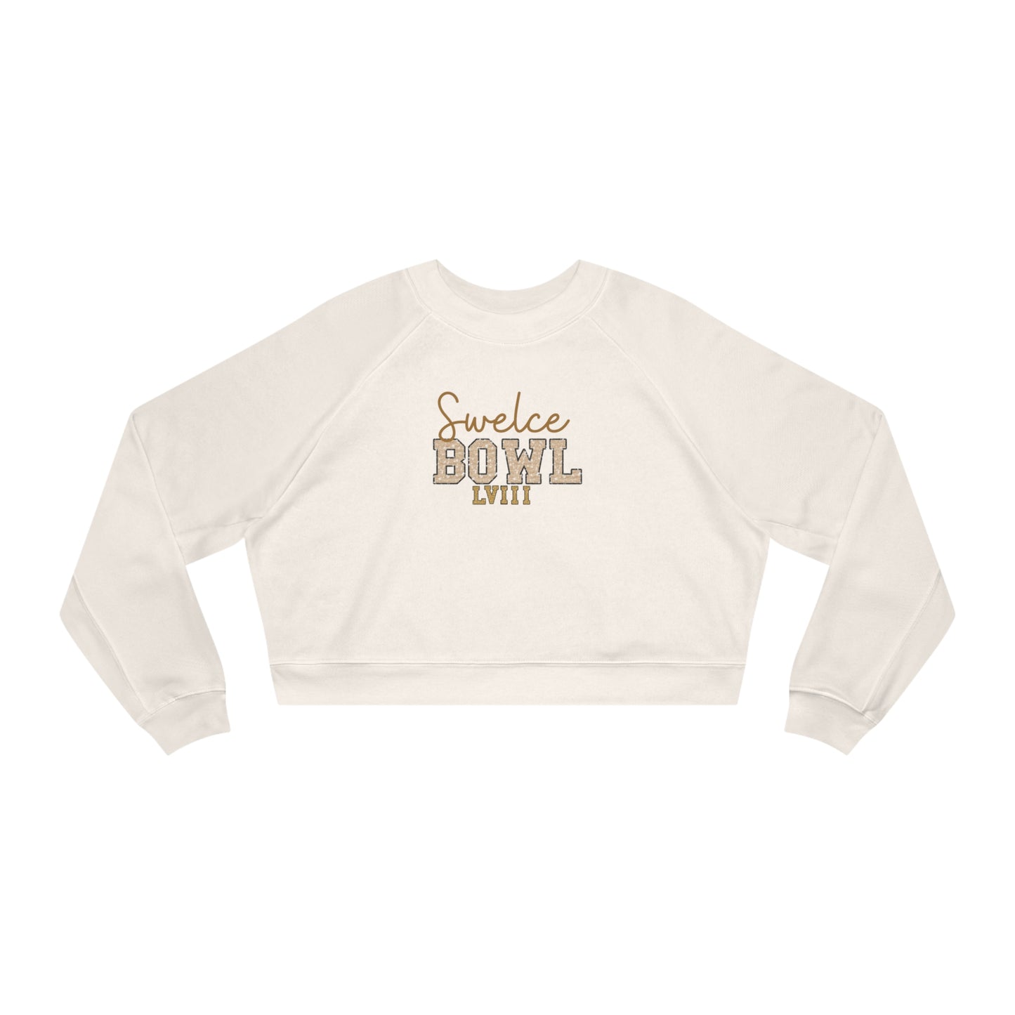 Swelce Bowl Cropped Top Football Sweatshirt, Travis Kelce 87 and TS Football Sweatshirt