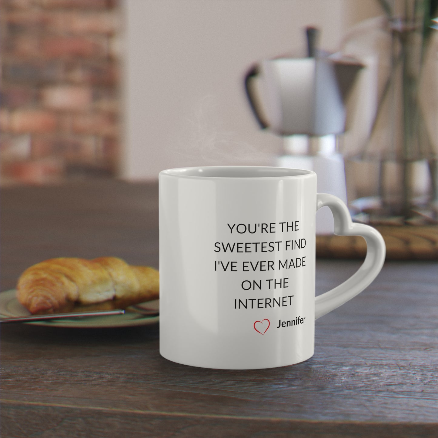 Heart-Shaped Mug - Sweetest Find On The Internet