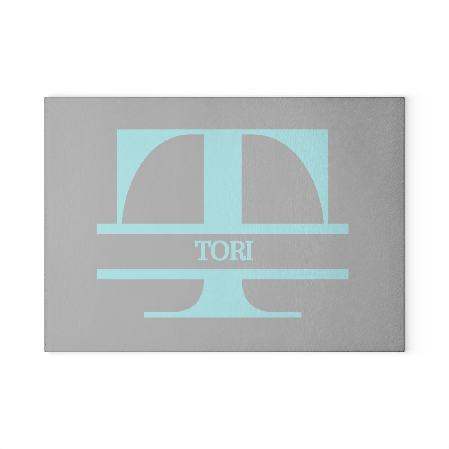 Tori - Personalized Monogram Glass Cutting Board – Custom 'Tori'