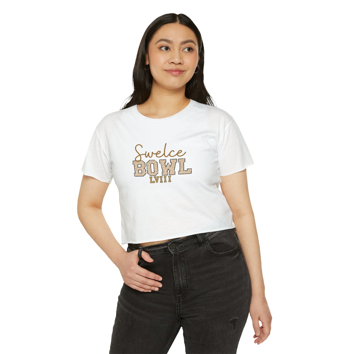 Swelce Bowl Football Cropped T-Shirt