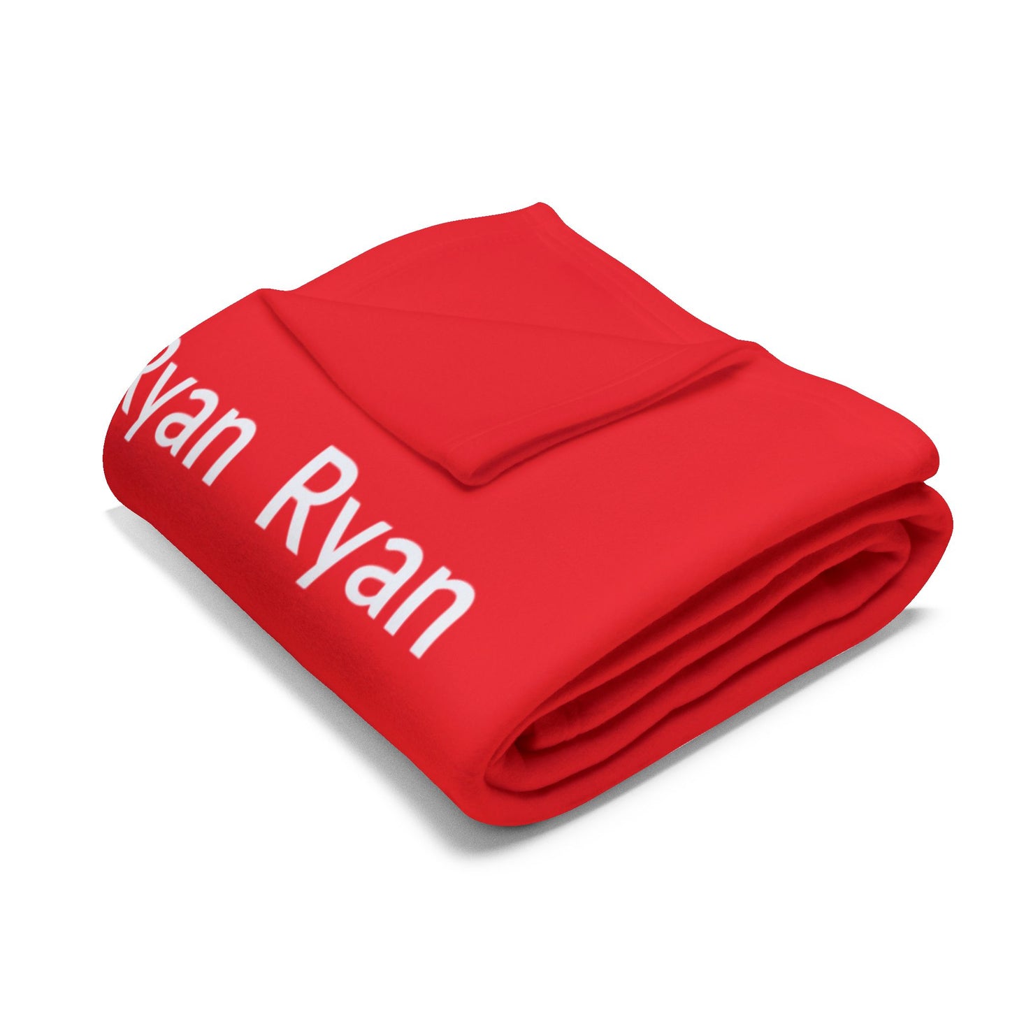 Custom Name Cozy Fleece Blanket For Kids