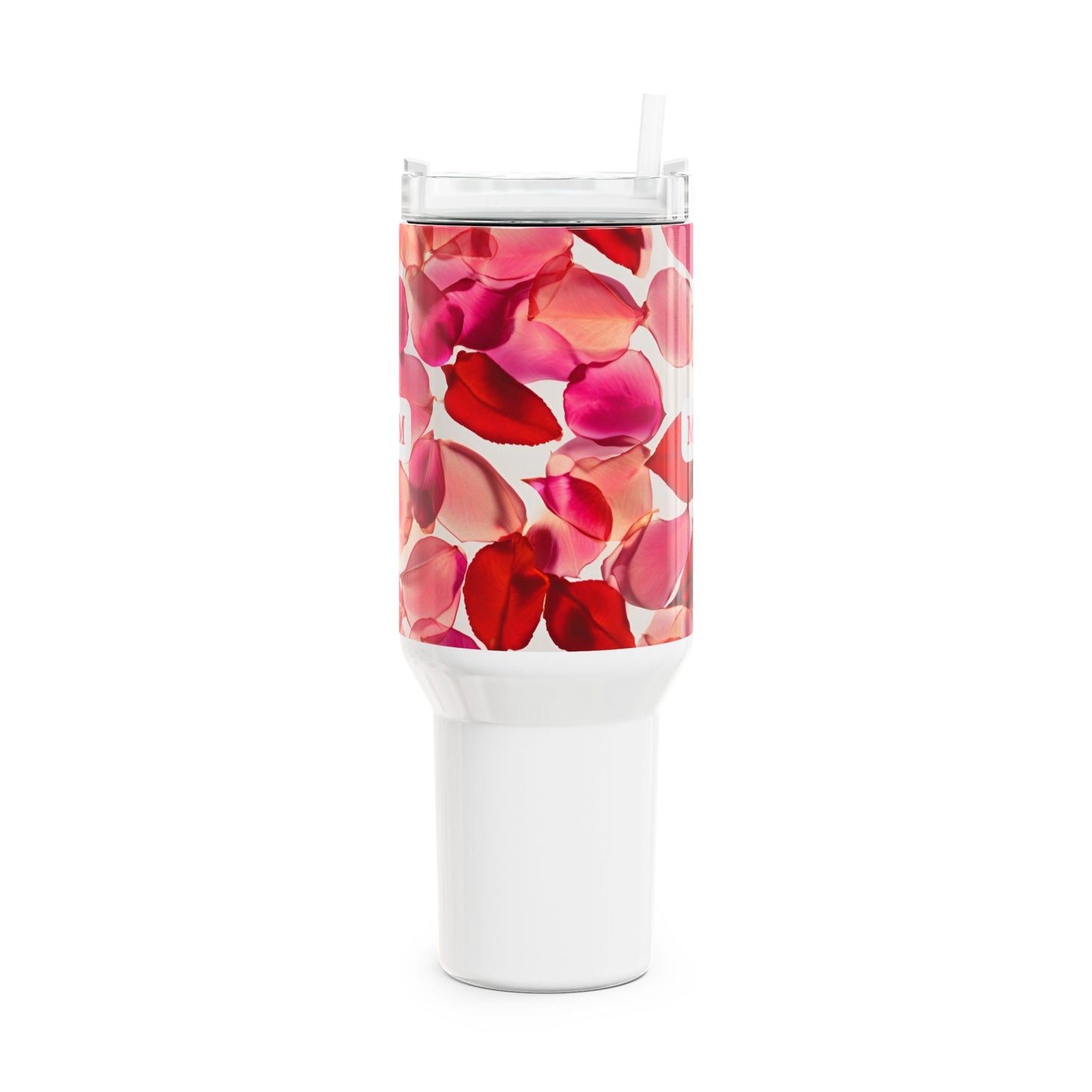 Rose Petal Floral 40oz Tumbler for Mom - Heartfelt Gift for Mother's Day & Special Occasions
