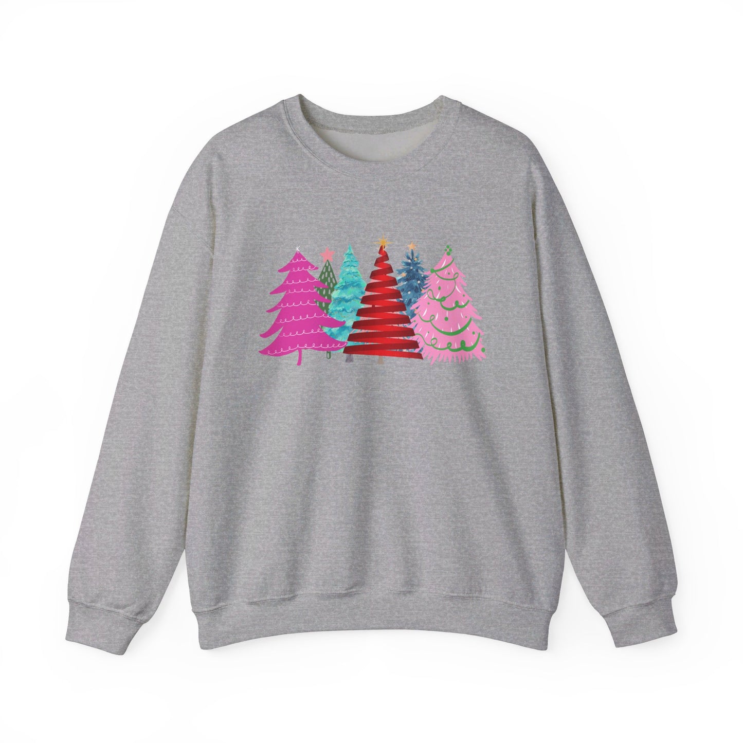 Colorful Christmas Tree Sweatshirt