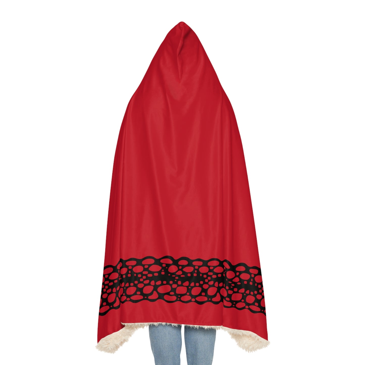 Red Riding Hood Cape Cloak, Halloween Costume, Hooded Blanket