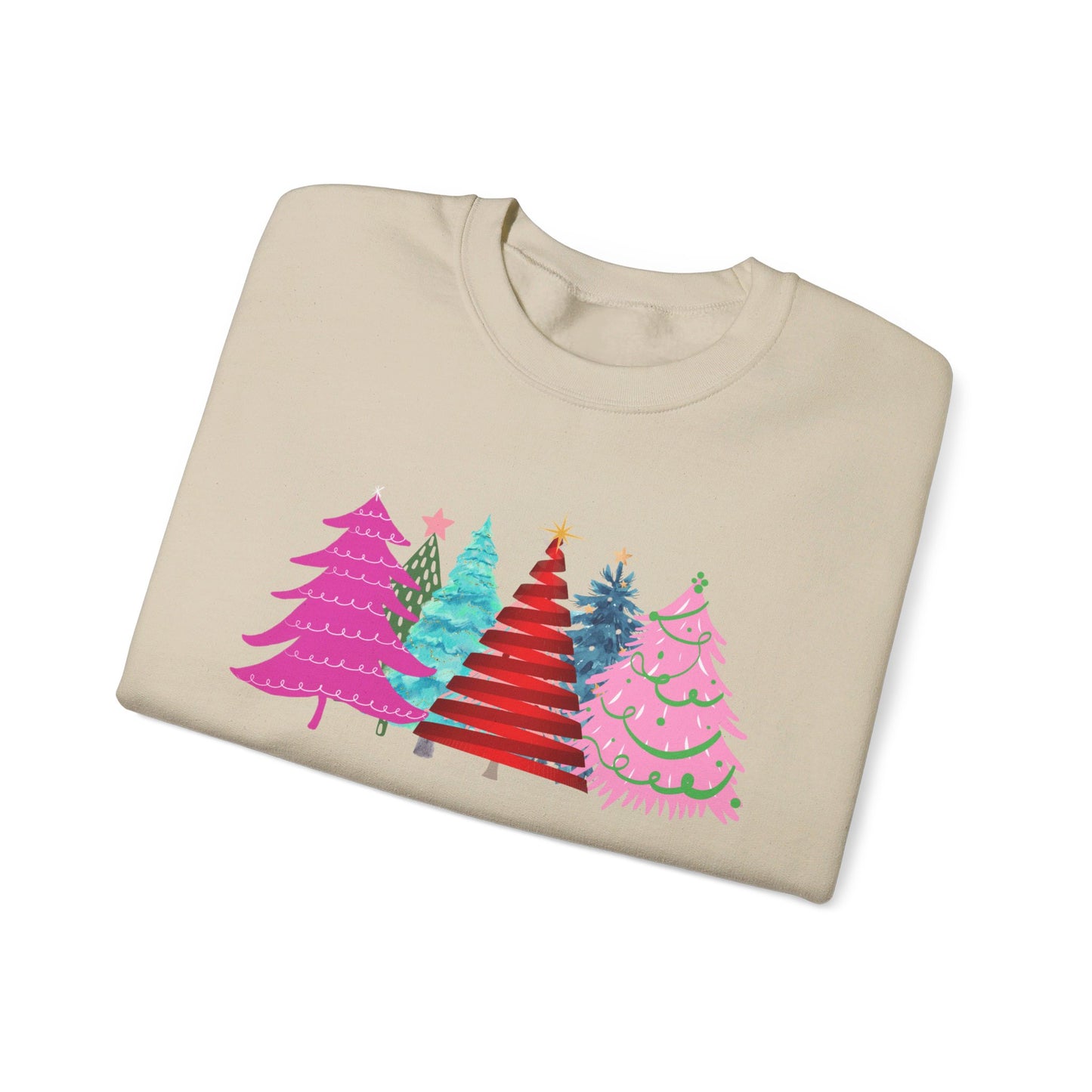 Colorful Christmas Tree Sweatshirt