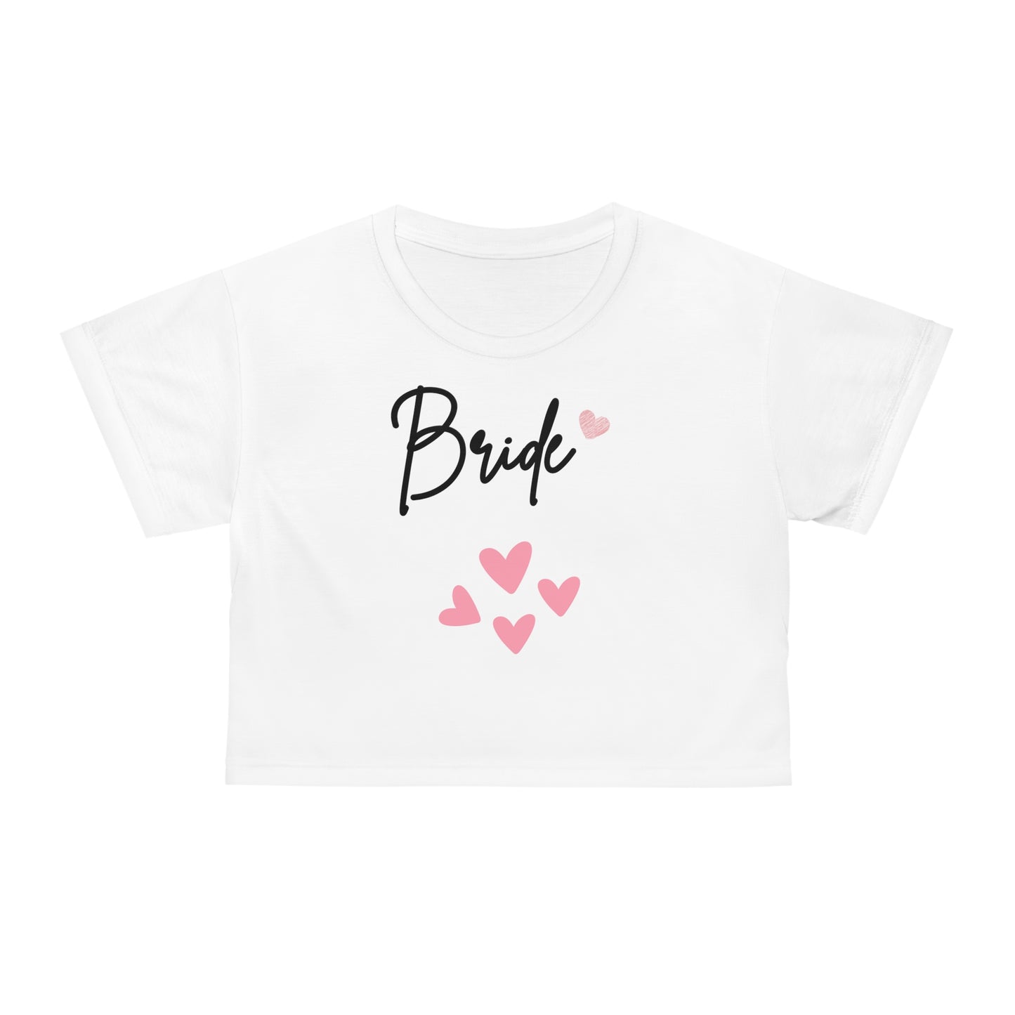 Bride's Hearts Crop Tee