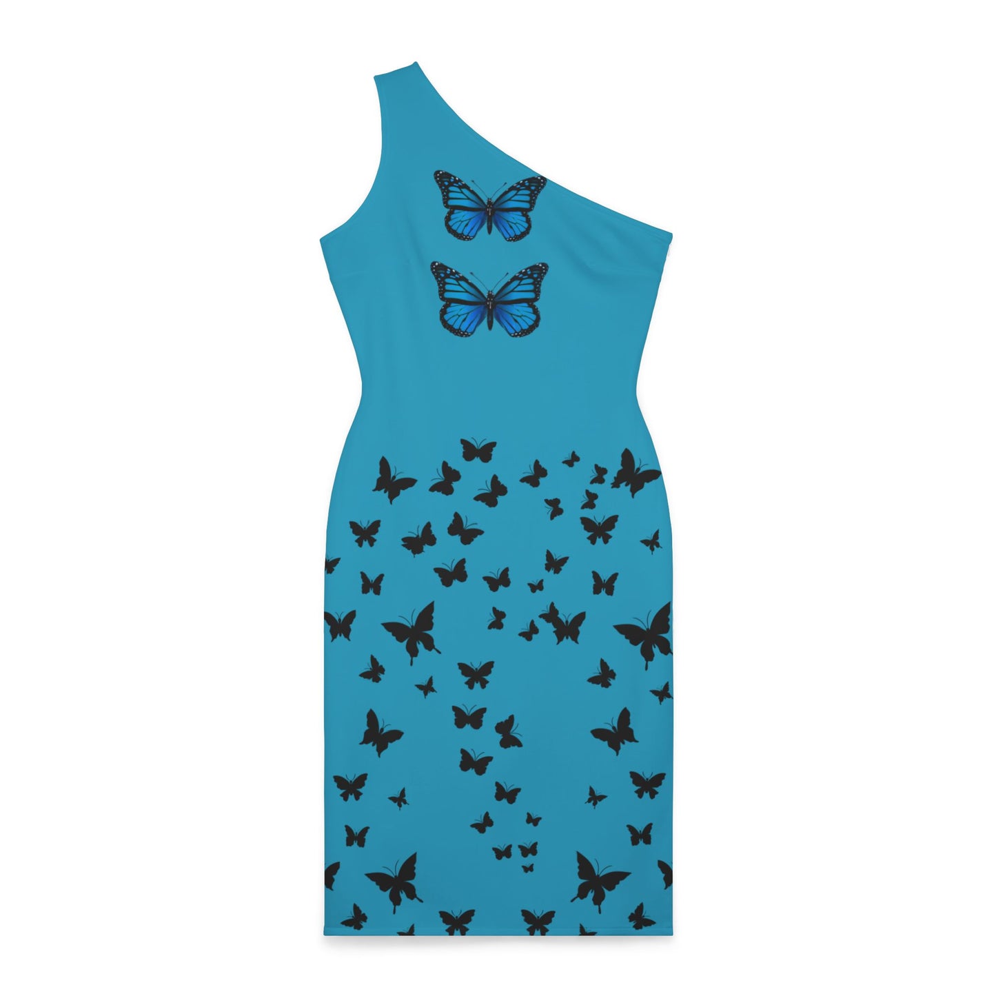 Butterfly Dress, Blue Butterfly, Halloween Costume, Women's Butterfly Costume, Not Scary, Not Horror Costume