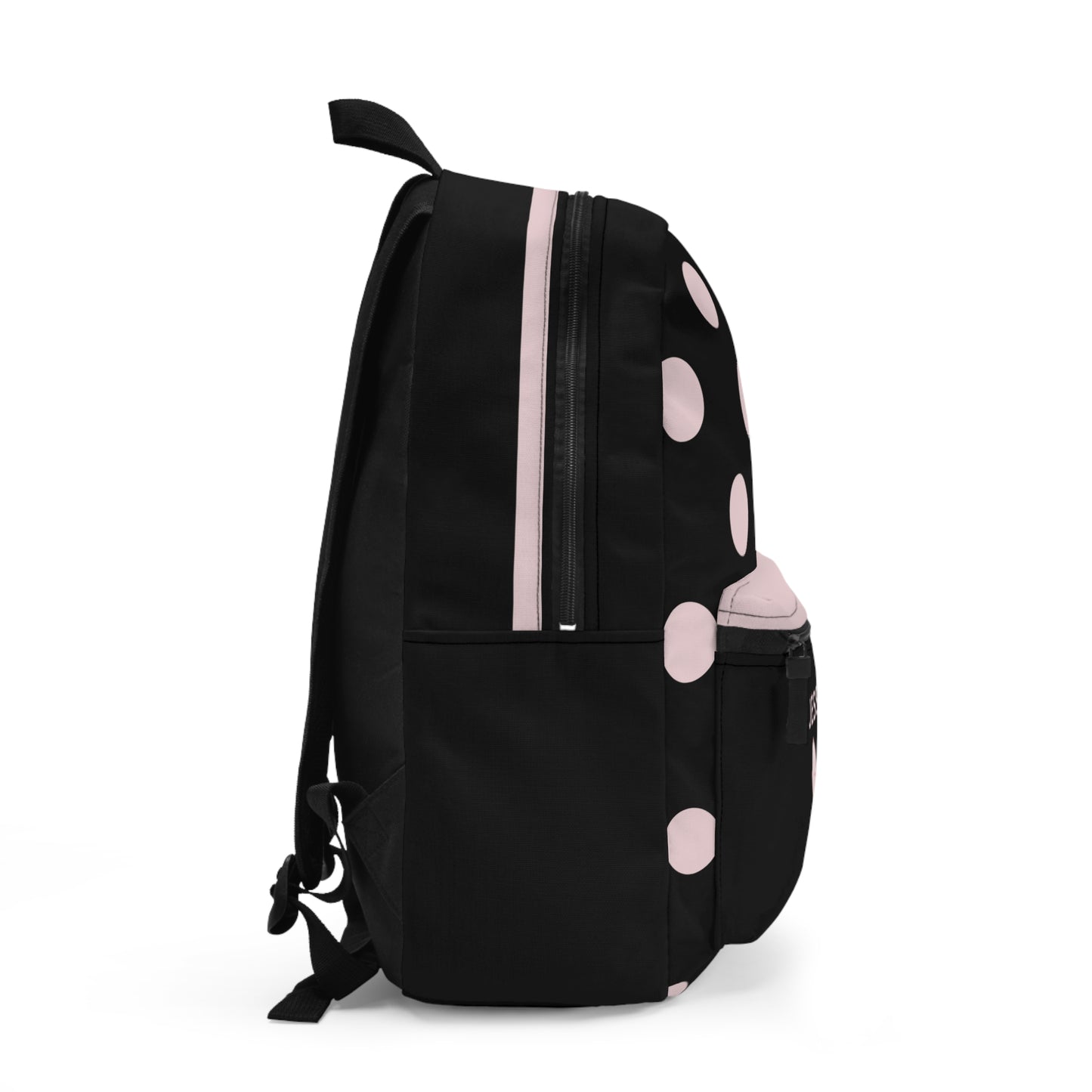 Girls Polka Dot Bow Backpack, School Book Bag, Back-To-School Backpack