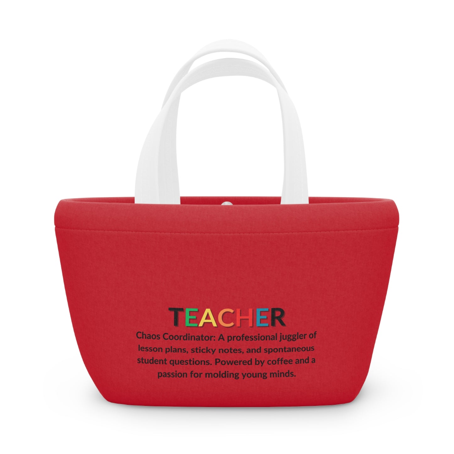 Teacher Lunch Tote Bag