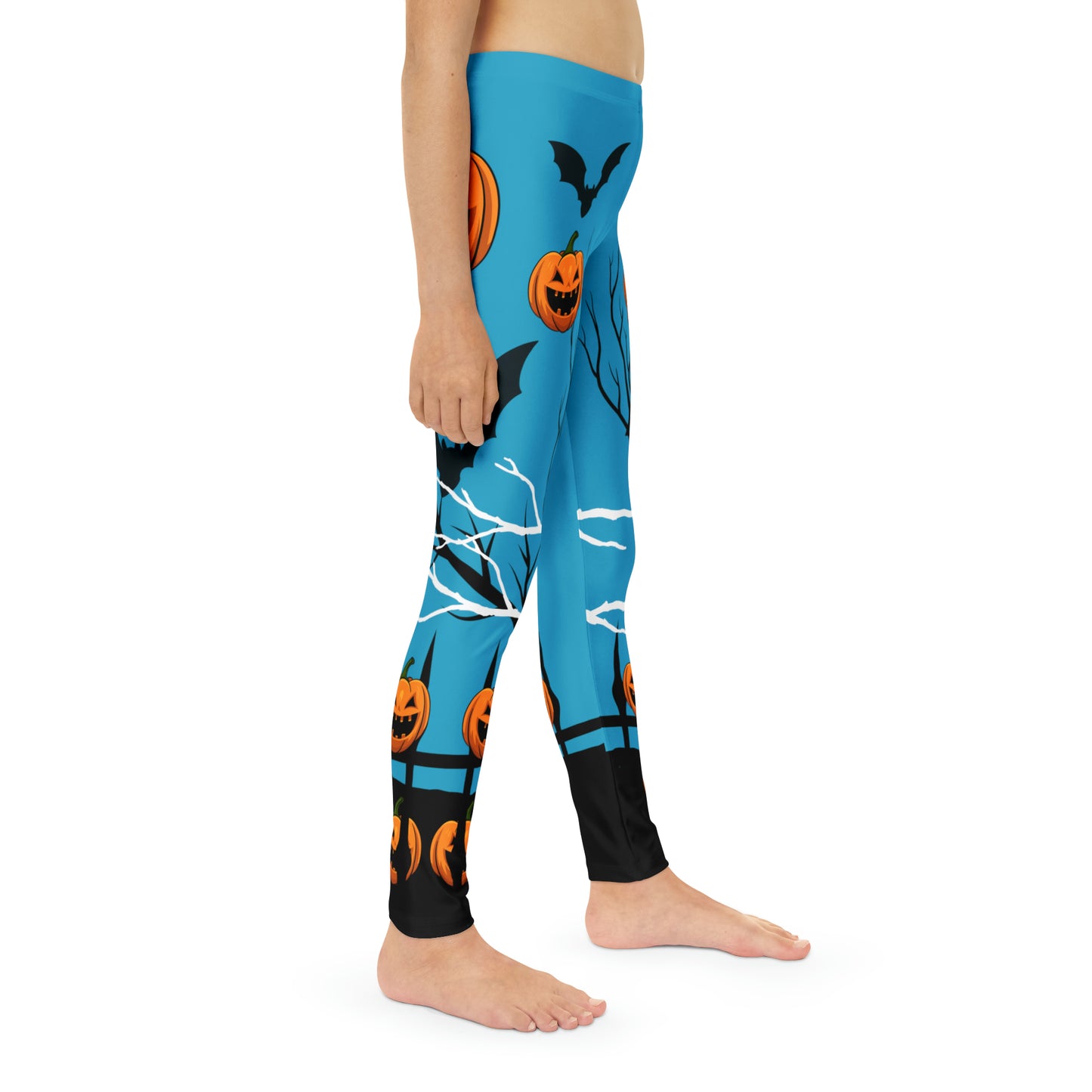 Jack O' Lantern Girl's Full-Lenth Leggings