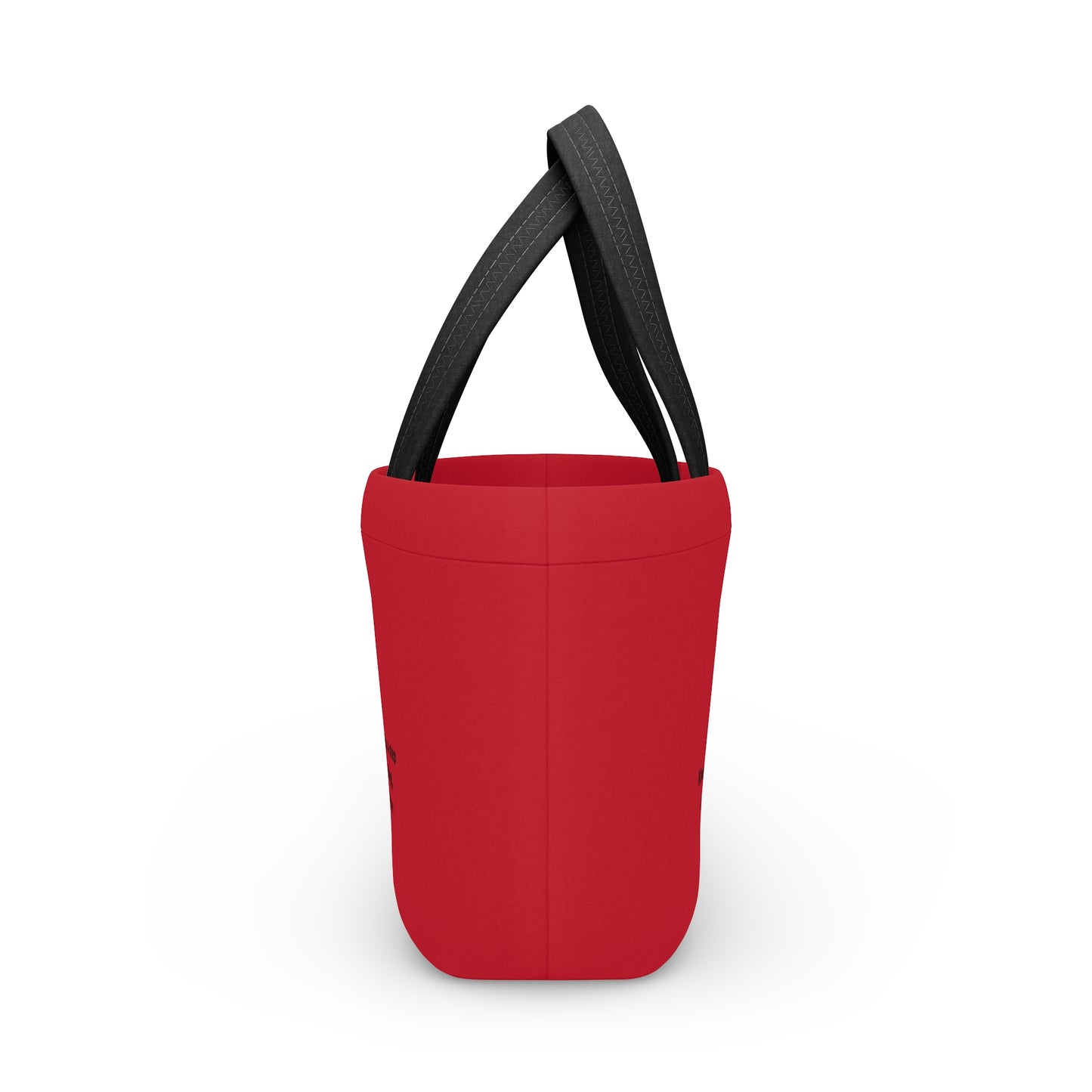 Teacher Lunch Tote Bag Knowledge Ninja - Red