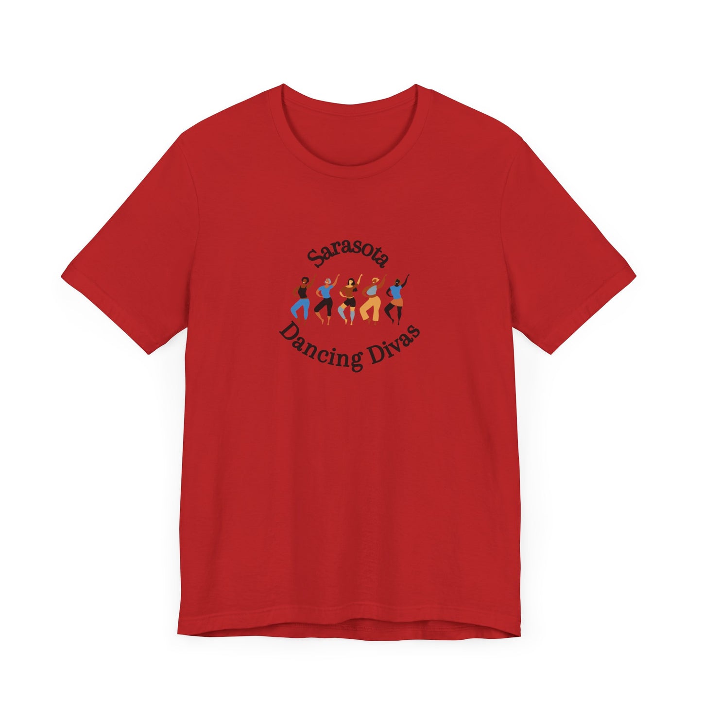 Sarasota Dancing Divas - Jersey Short Sleeve Tee