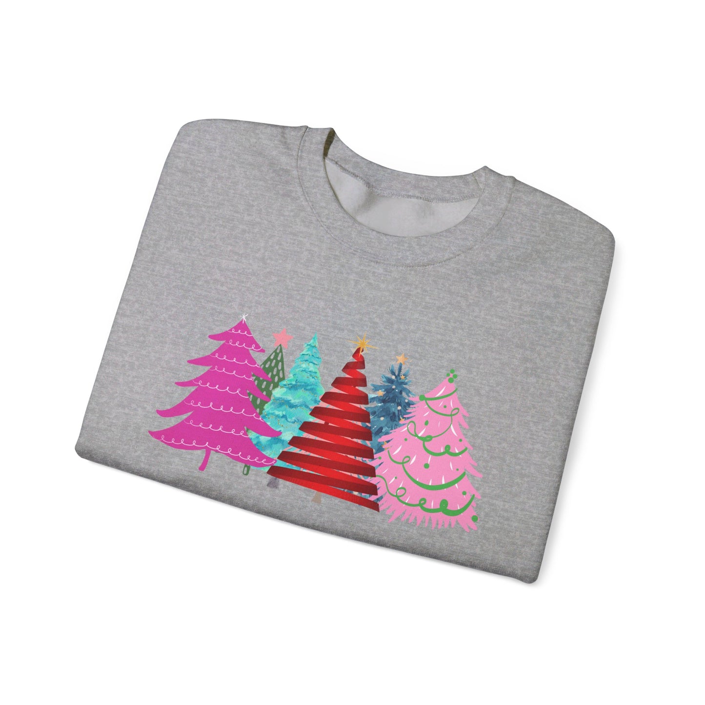 Colorful Christmas Tree Sweatshirt