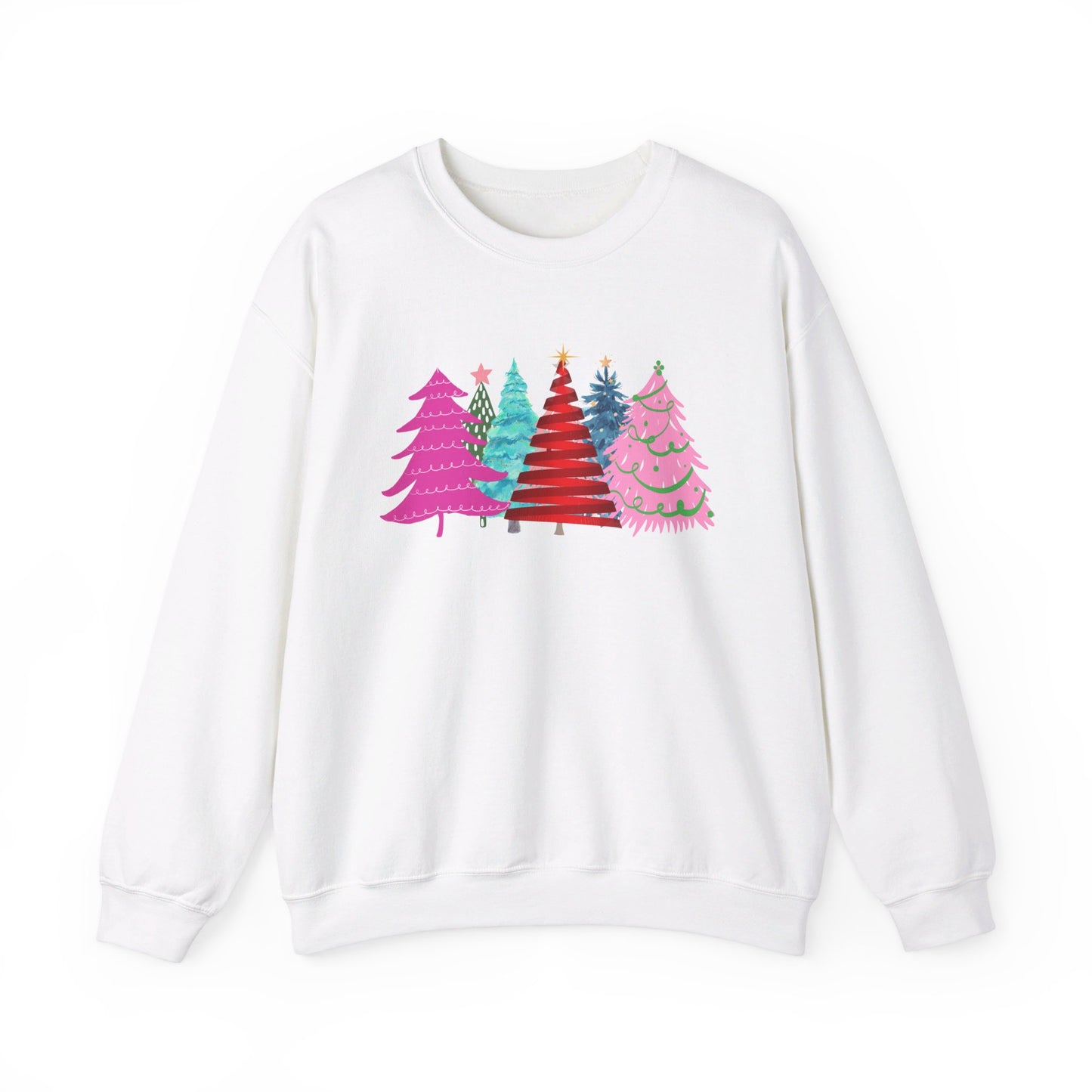 Colorful Christmas Tree Sweatshirt