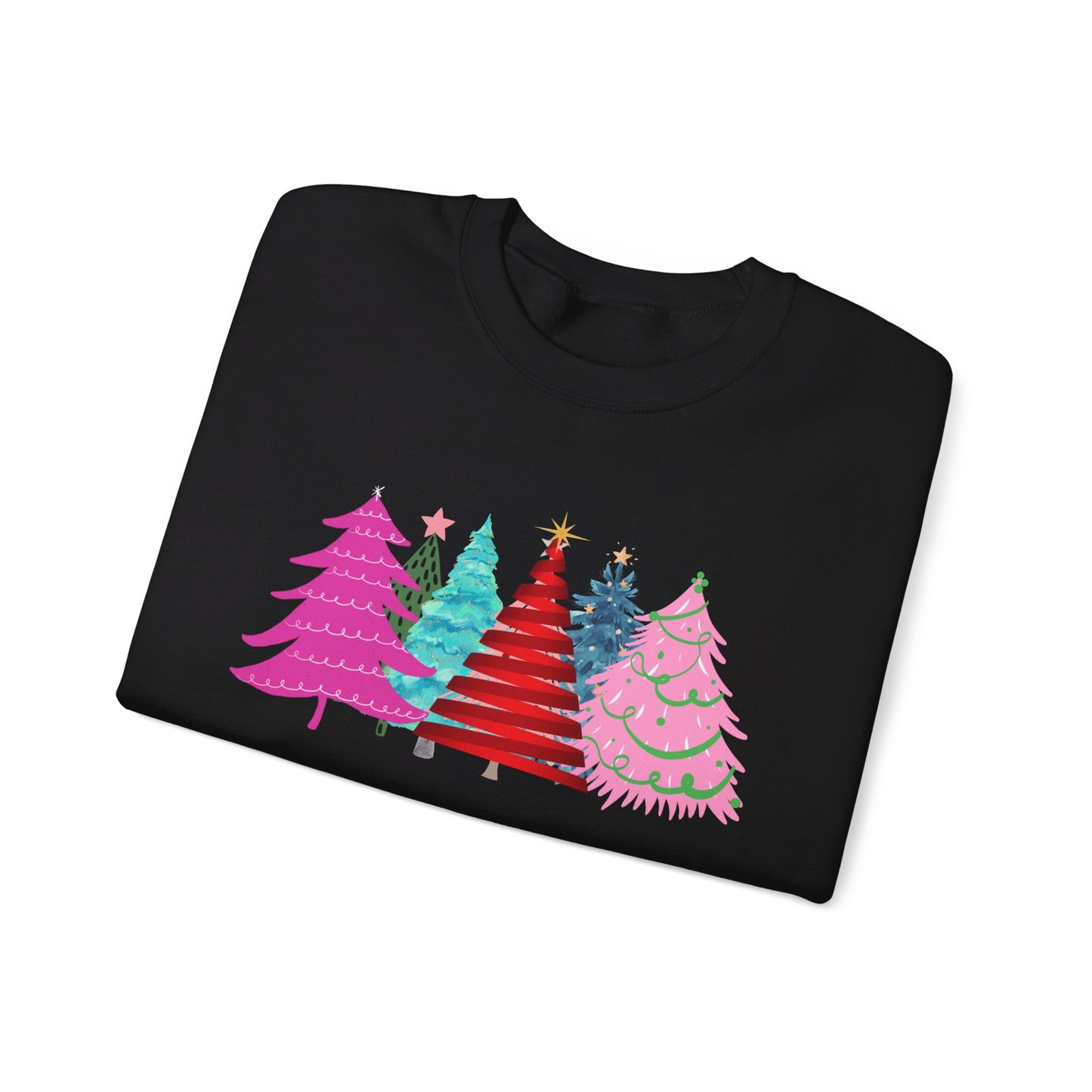 Colorful Christmas Tree Sweatshirt