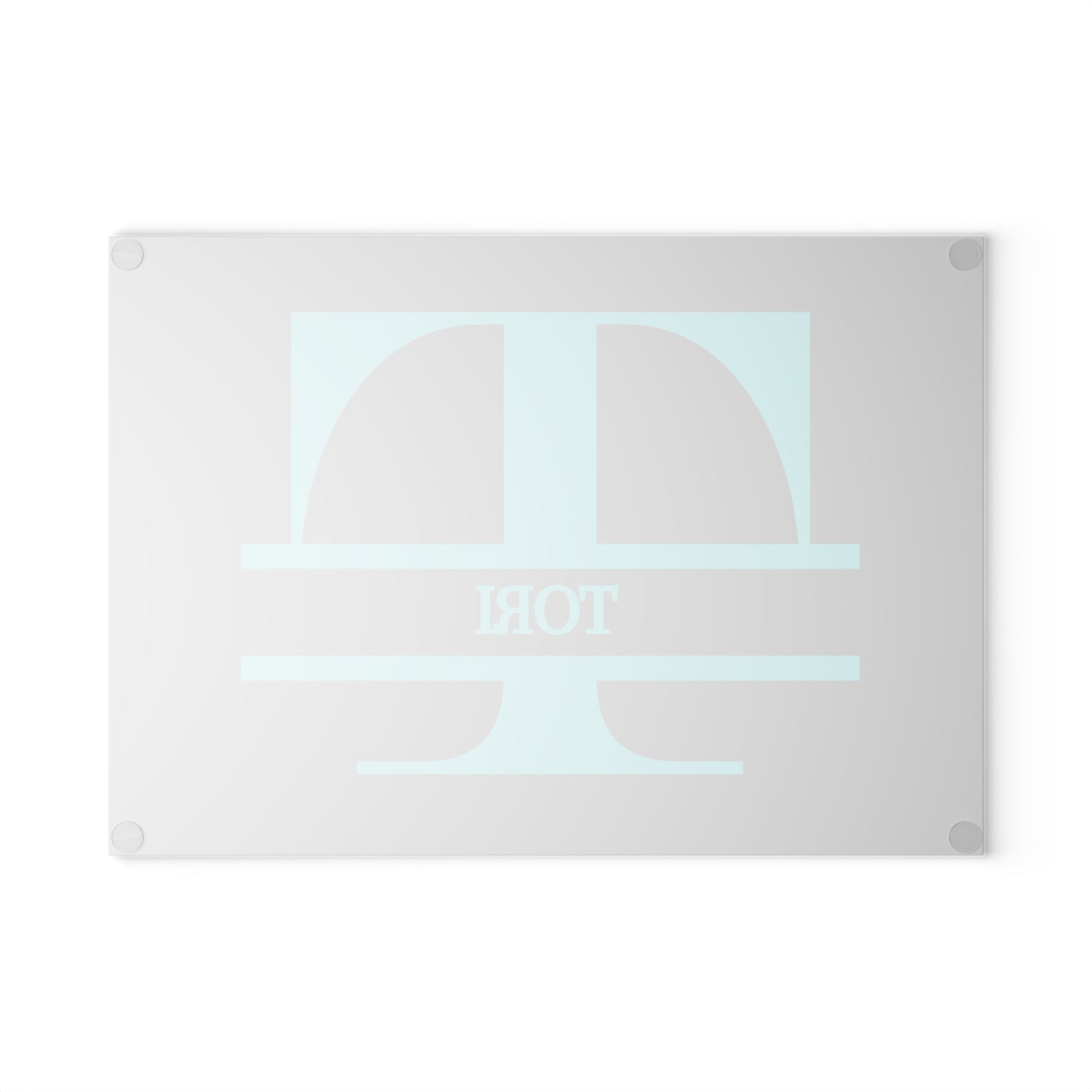 Tori - Personalized Monogram Glass Cutting Board – Custom 'Tori'