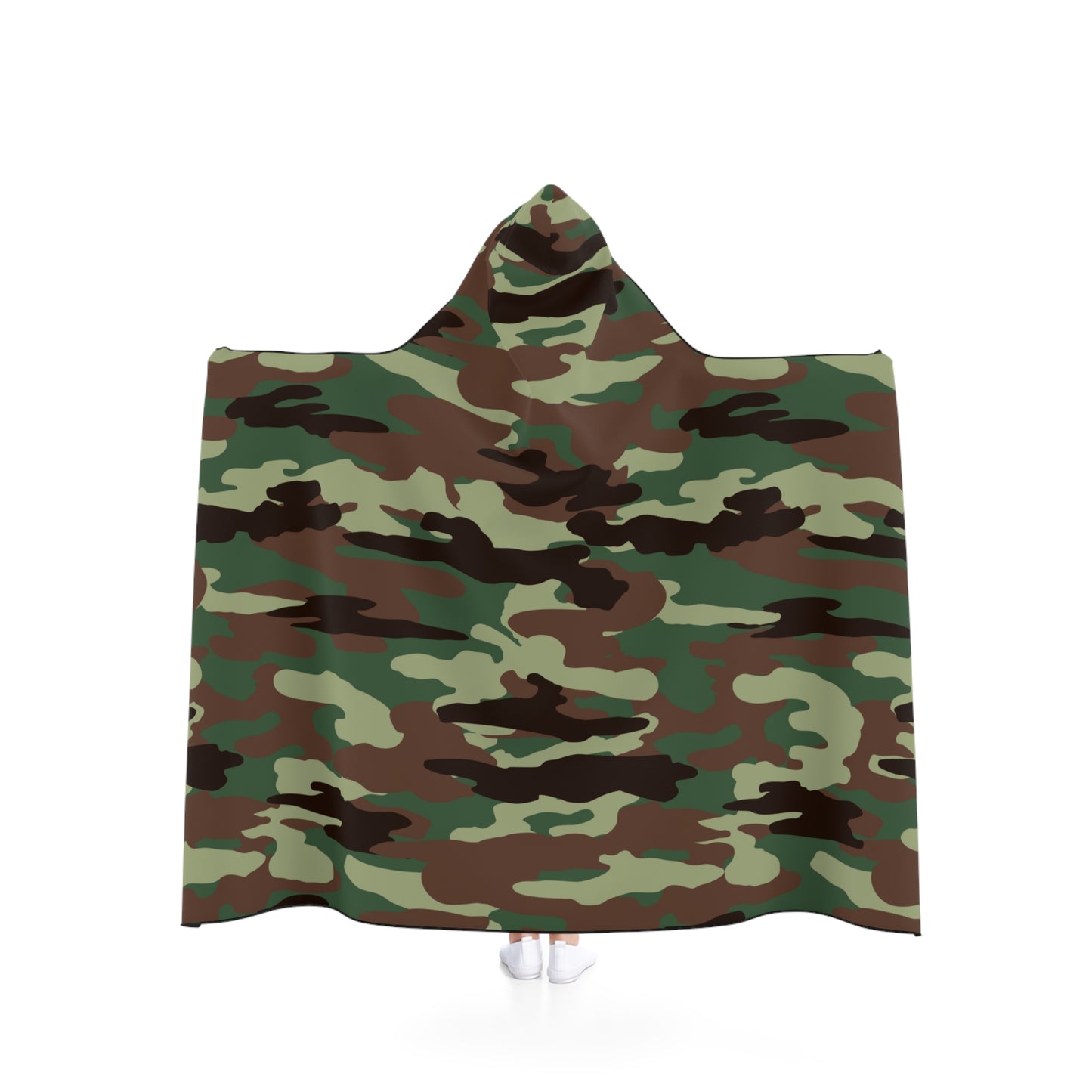 Hooded Blanket - Military Camo