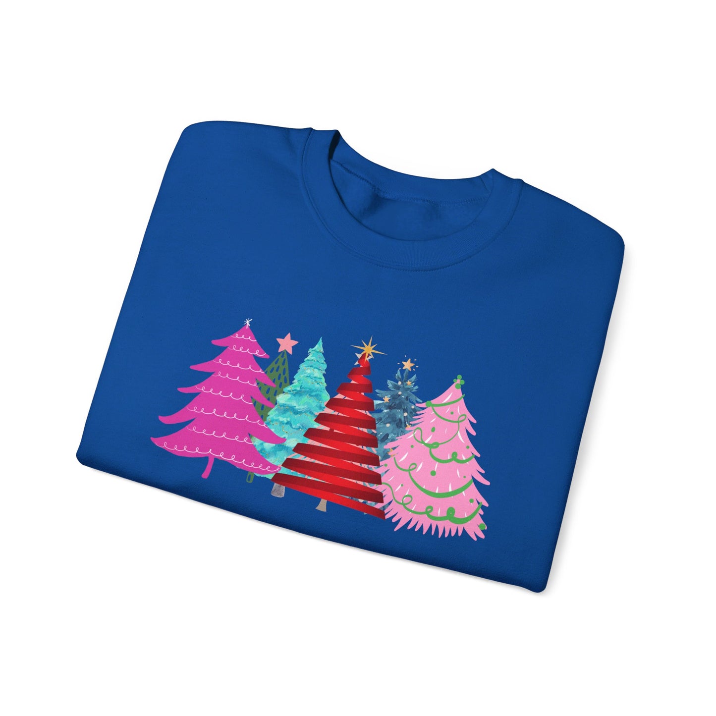 Colorful Christmas Tree Sweatshirt